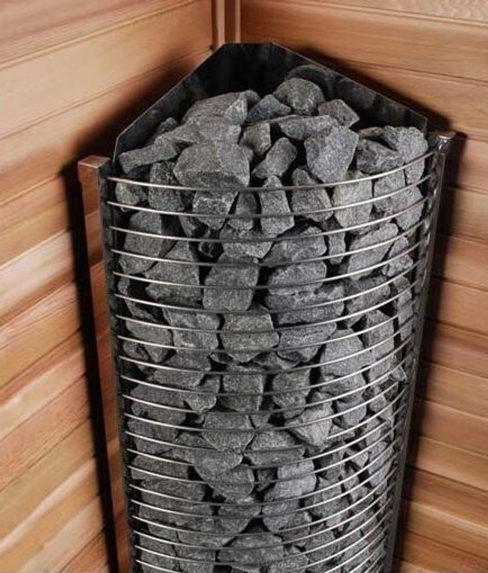 Электрическая печь SAWO TOWER TH6-90NS-CNR-P (9 кВт, угловая), выносной пульт (пульт и блок мощности докупаются отдельно)