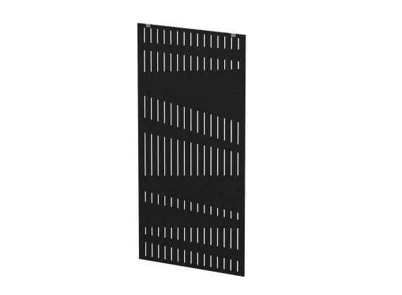 Перегородка с декором "Диаграмма" (фурнитура в комплекте) 100х1,2х200