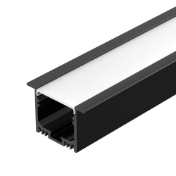 Профиль SL-LINIA49M-F-2000 BLACK (Arlight, Алюминий) 036513