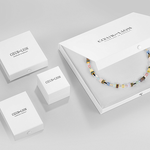 Серьги Coeur de Lion Blue-Red 4905/20-0703 цвет голубой, красный