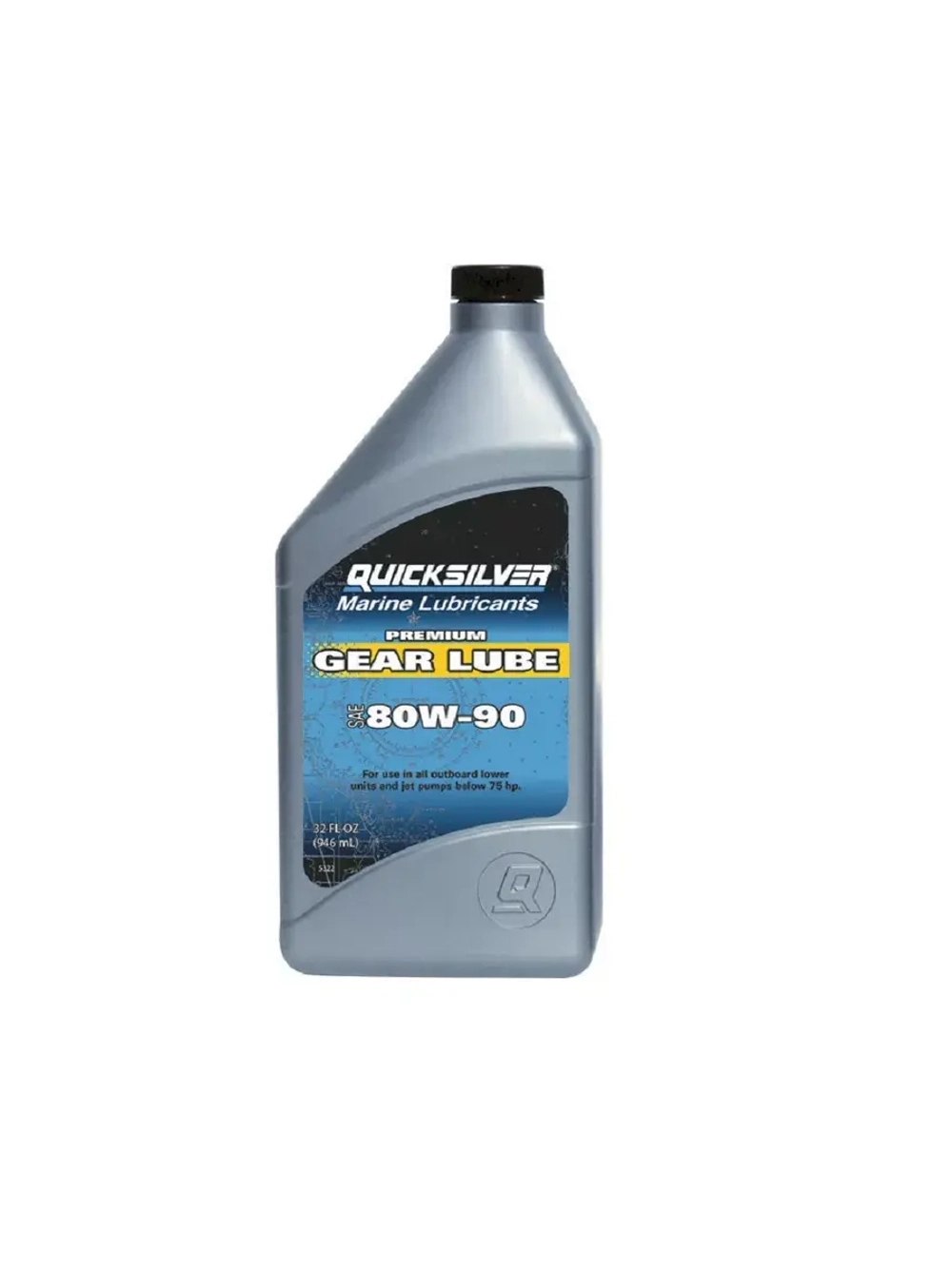 Масло Quicksilver GEAR LUBE SAE 80W90 Premium (Мин.) 1л