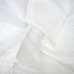 Штора для ванной AQUADOMER BRILLIANT 180*180см 12 колец, цвет белый