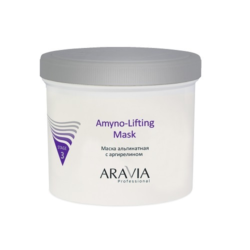 Маска альгинатная с аргирелином Aravia Professional Amyno-Lifting 550мл