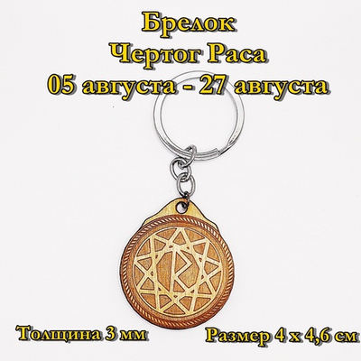 Брелок Чертог Раса. 05 августа - 27 августа