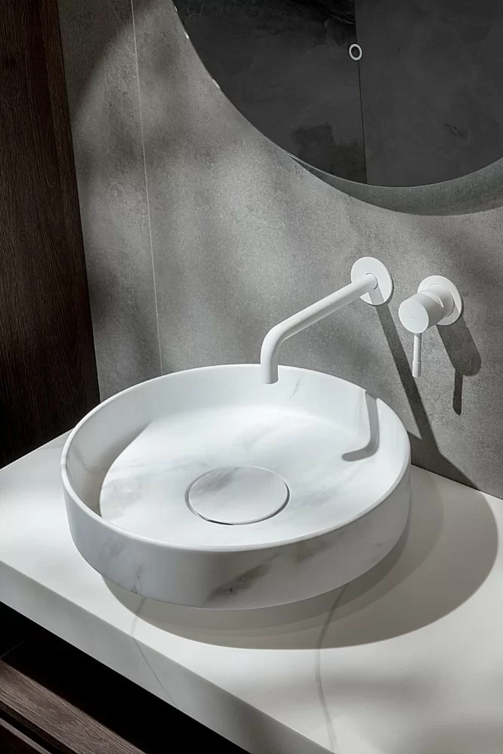 Раковина Boheme Corian 40 801-CLCT Calacatta