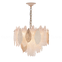 Люстра Cloyd SENEGAL-A C8 / Ø49 см - с золотыми листьями - золото (арт.11177)