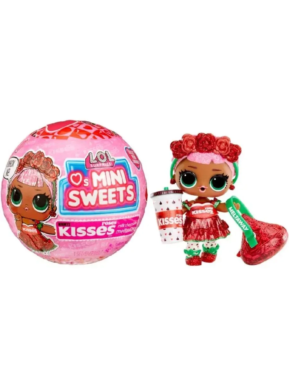 Кукла Лол в шаре Lol Loves Mini Sweets Kisses оригинал