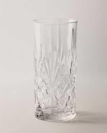 Zara Home стакан из стекла, цвет прозрачный, 19 см