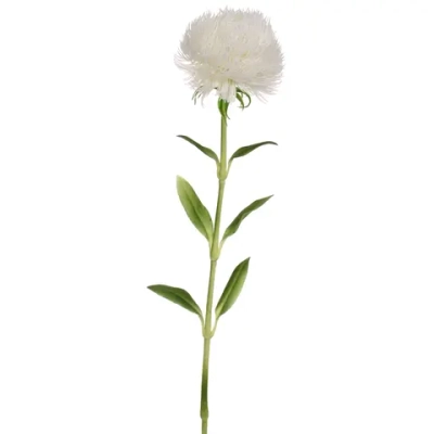 Цветок искусственный «Natur» 50см Кариофиллум белый