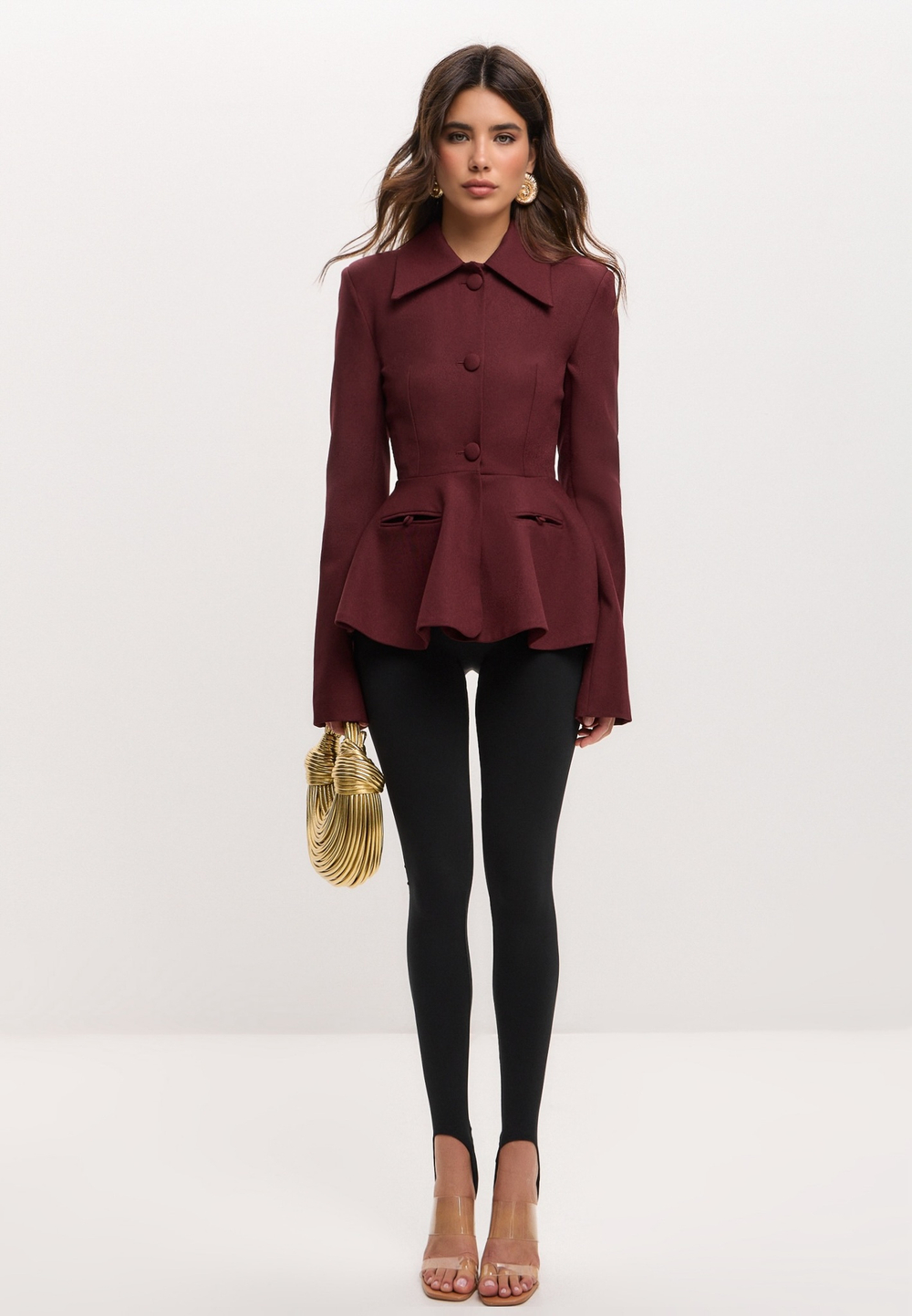 Жакет с баской