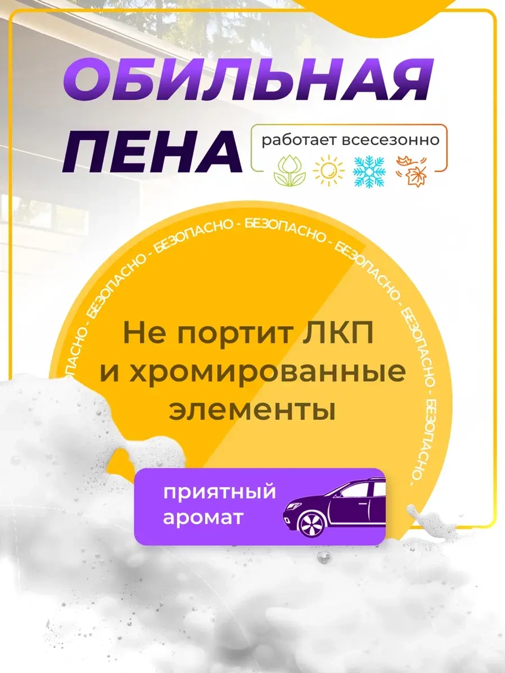 Автошампунь для бесконтактной мойки 20 литров