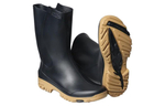 DECATHLON 100 Collection, Simple, Lightweight Thermal Waterproof Abrasion Resistant Rain Boots Men"s Black