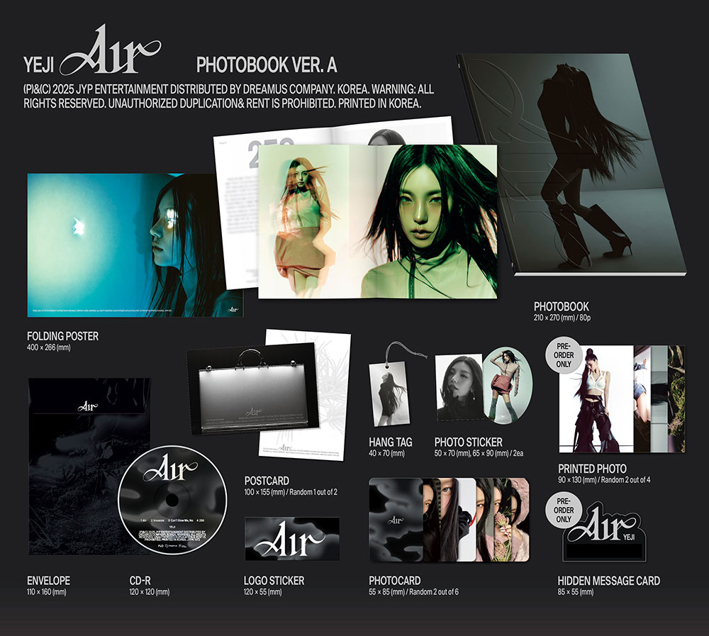 Альбом YEJI (ITZY) - Air (Photobook Ver.)