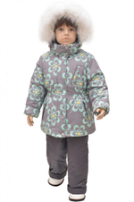 Комплект зимний д/дев, р. 110, бирюза (Rusland) А 257-21