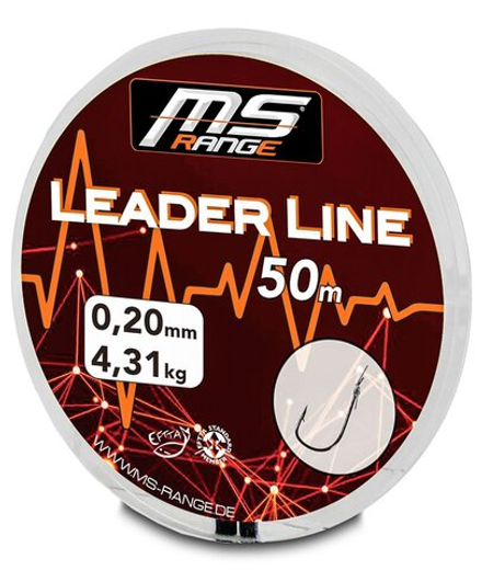 Леска моно. MS Range LEADER LINE Clear 050/020
