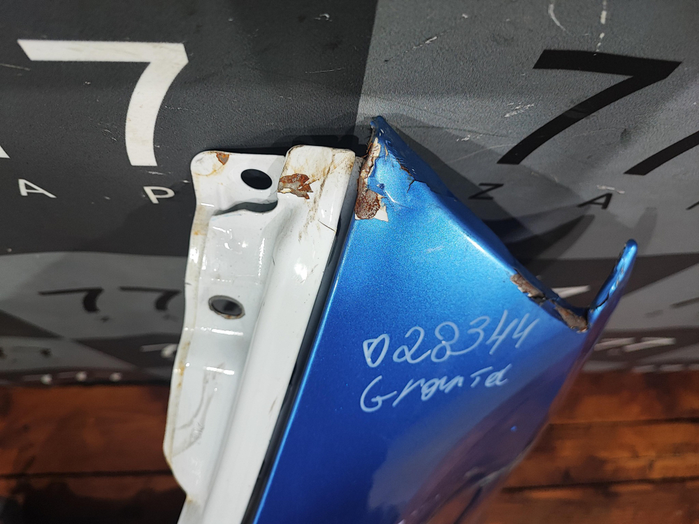 Крыло переднее левое LADA Granta 18-нв Б/У Оригинал 8450104277