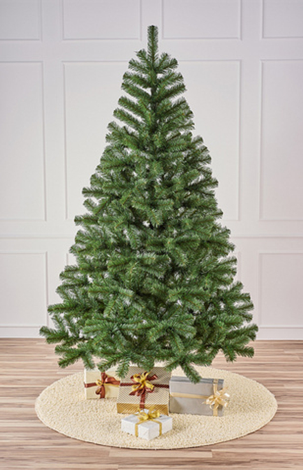 Ель искусственная Сибирь 1,2 м подставка пластик Пленка ПВХ МаксКристмас