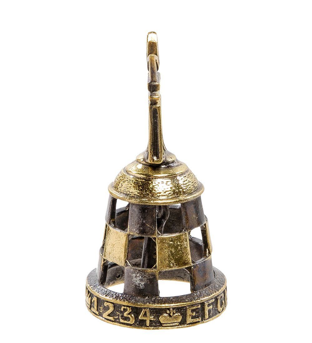 AM-2128 Фигурка «Колокольчик-Шахматы Ферзь» (латунь)
