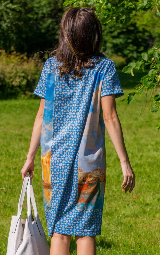 Платье «Живопись Константина Горбатова»