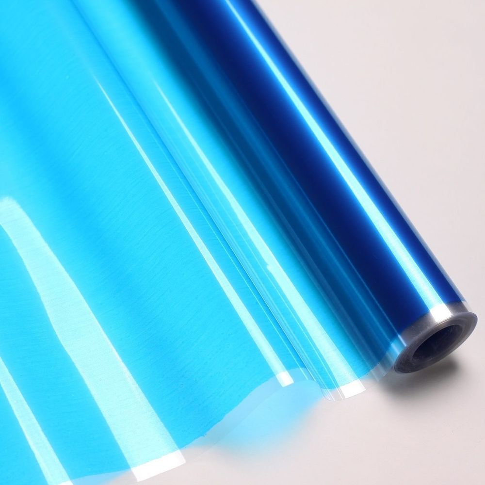 Пленка лак (тонировка) 10м СИНИЙ