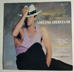 Винтажная виниловая пластинка LP Adriano Celentano La Pubblica Ottusita (Italy 1987) EX