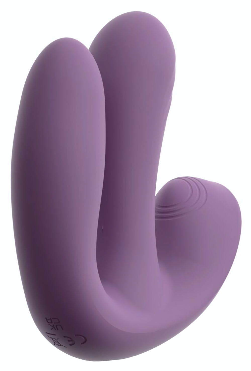 Фиолетовый тройной вибратор MIREVA RC Triple Hands-Free Vibrator (Цвет: фиолетовый)