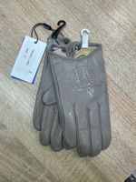 Перчатки. Женские. Материал верха: Кожаные люкс качества. Подклад: Шелк. 5 шт в упаковке.