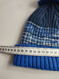 Шапка вязаная теплая