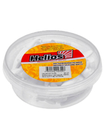 Виброхвост несъедобный Helios Guru 5,0"/12,7 см White RT 15шт. (HS-31/1-003-N-15)