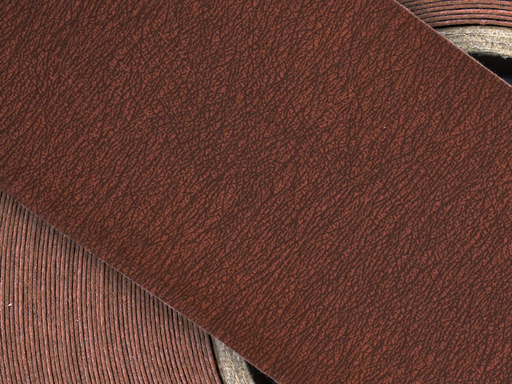 Кожаная искусственная лента коричневая