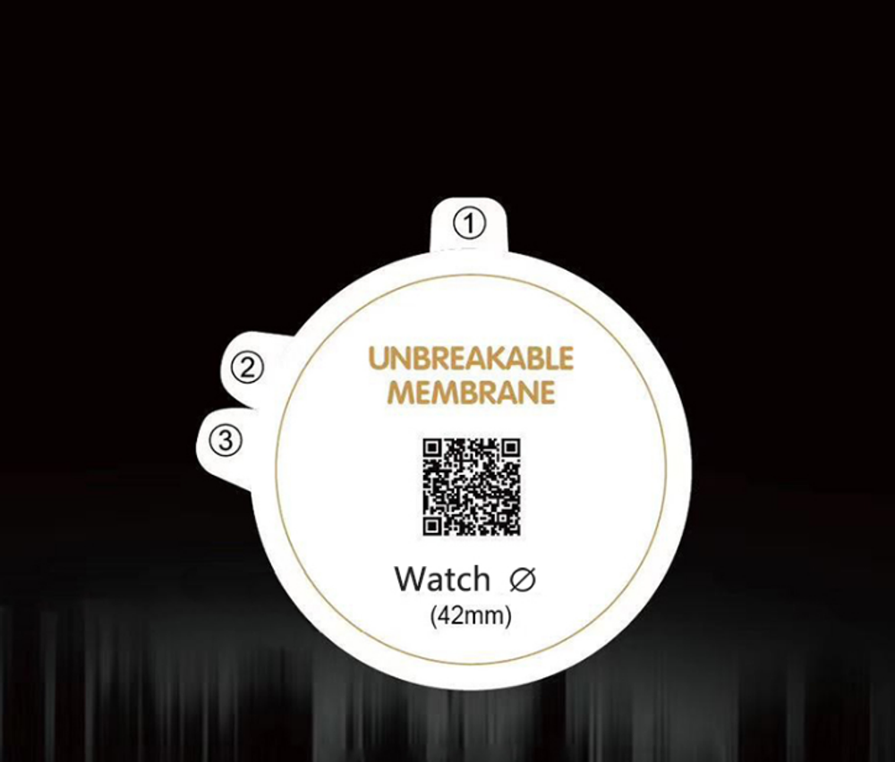 Гидрогелевая защитная пленка для смарт-часов Apple Watch 2/3/4/5/6/SE