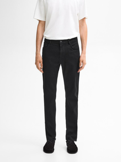 Massimo Dutti Зауженные джинсы, черный