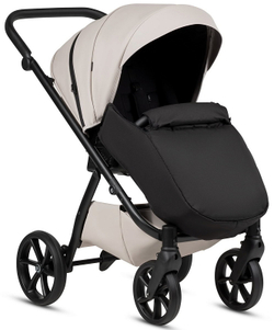 Детская коляска Tutis Uno 6 Plus Leather collection 2 в 1 1602151 Latte