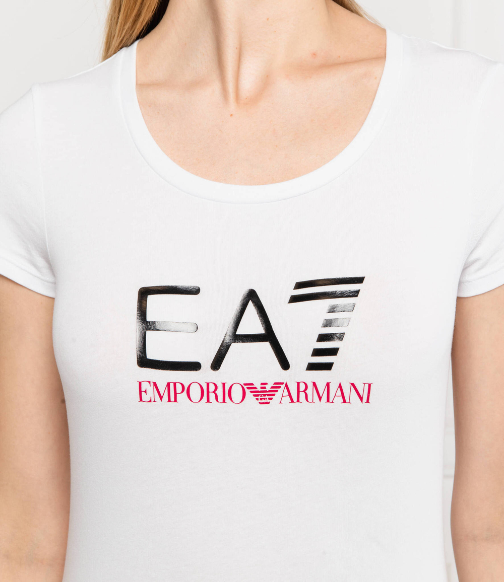 футболка EA7 - белый(8NTT63 TJ12Z)