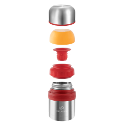 Термос универсальный (для еды и напитков) Relaxika 201 (0,5 литра), стальной