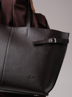 Женская кожаная сумка DBR 31170 темно-коричневый