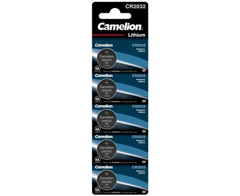 Дисковый элемент питания Camelion CR2032 BL5
