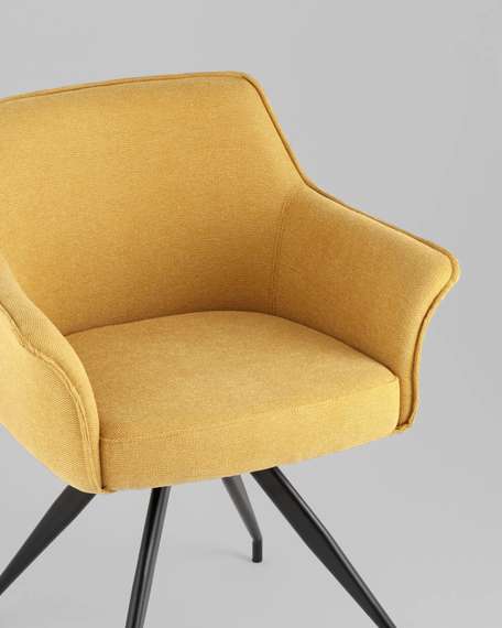 Стул Fest крутящийся, желтый