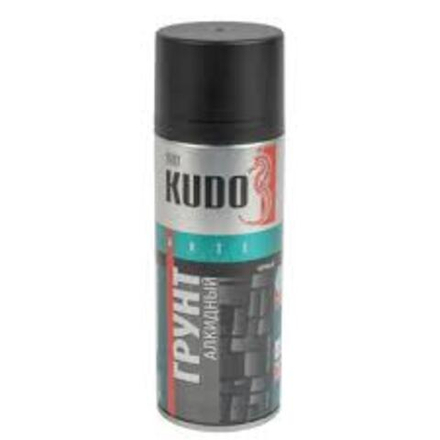 Грунт аэрозольный KUDO 2003 универсальный черный (0,52л)