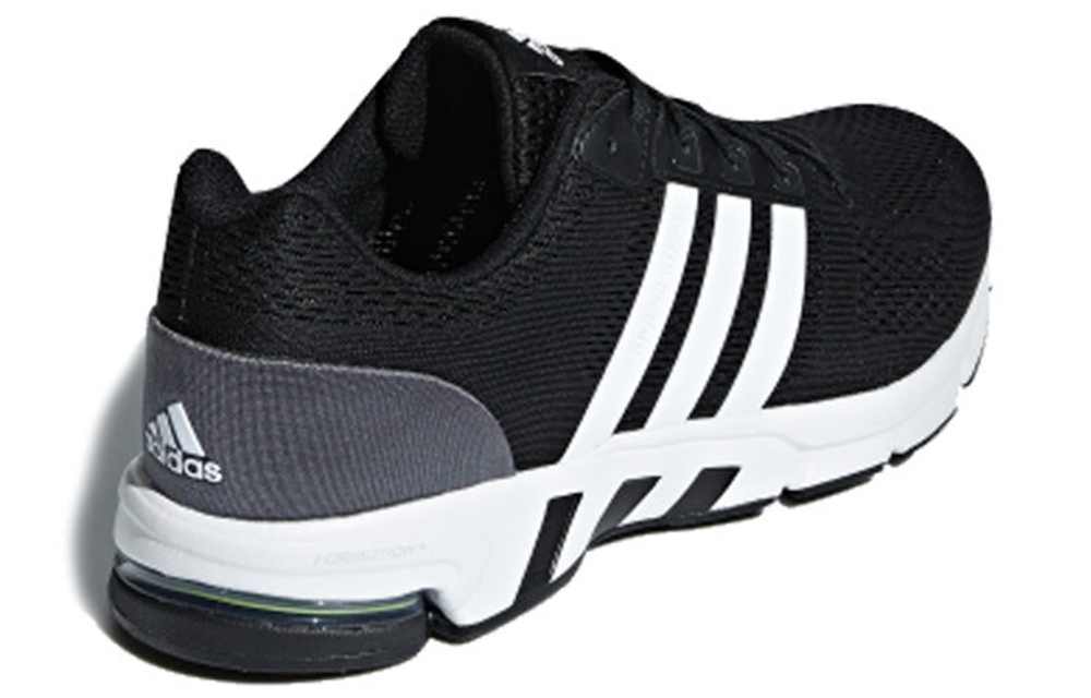 Adidas Equipment 10 classic comfortable fabric, non-slip, wear-resistant, lightweight, low-cut training running shoes for men and women, the same style black