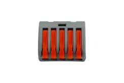 Клемма Navigator NTC-R 5*4 с рычагами серая 24862