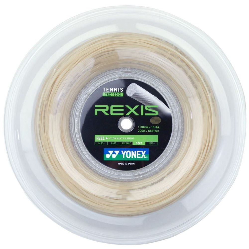 Теннисные струны Yonex Rexis (200 m) - белый