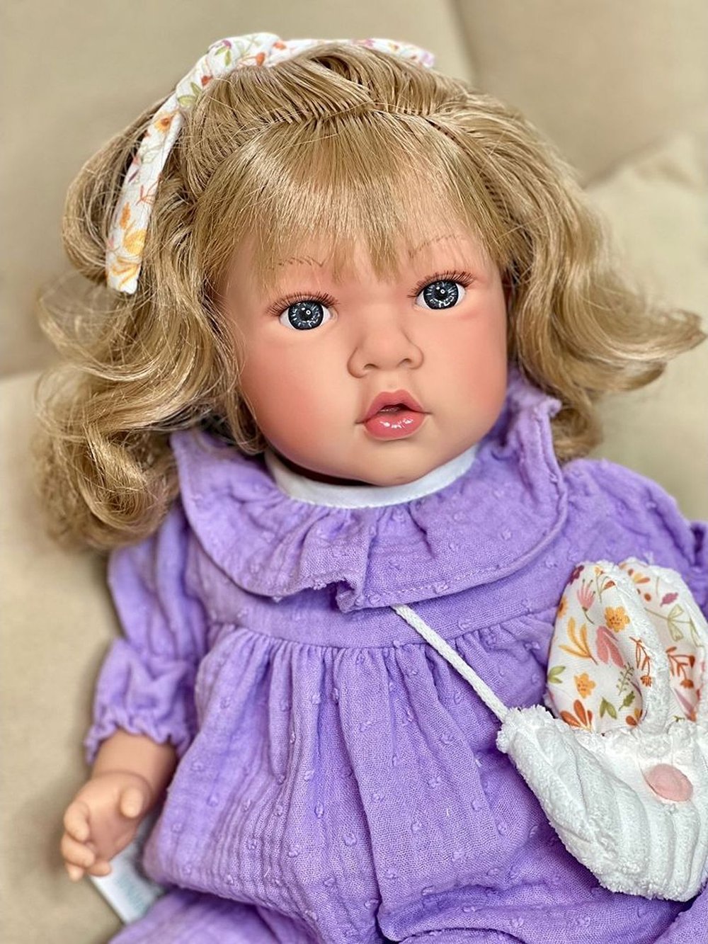 Кукла Nines 45см Susette мягконабивная в пакете (N4520K)