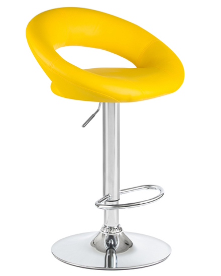 Стул барный DOBRIN MIRA, жёлтый