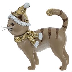 GAEM Фигурка декоративная "Кот", L14 W5 H16 см, 2в.