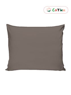 Постельное белье сатин Milky Garden "Зола" 1,5-сп Наволочка 50х70 см 1 шт Простынь на резинке 90x200 см Пододеяльник 145x215 см