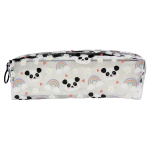 Пенал-косметичка "Панда" силиконовый, 20*6*4см , 3 цв микс, в ннд.пакете, C-40730