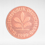 Germany, 1 Pfennig, 1999, (Karlsruhe Mint - "G"), XF