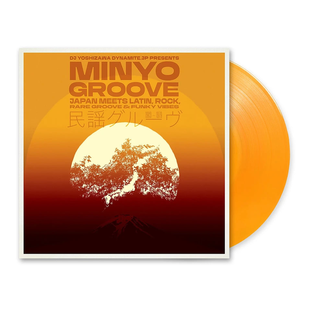 V/A - Minyo Groove 1963-1979 (Japan Meets Latin, Rock, Rare Groove & Funky Vibes) - Limited Transparent Orange Vinyl, Selected by DJ Yoshizawa JP