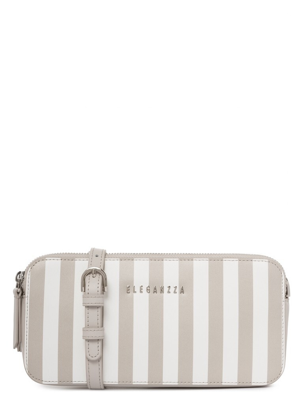 Сумка ELEGANZZA Z166-0609, серый/белый